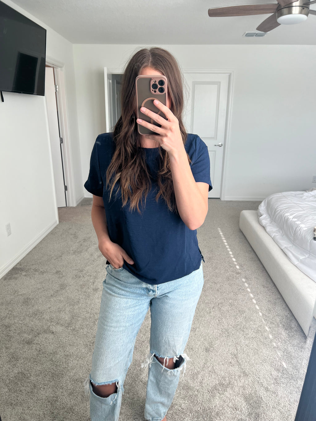 Amanda Tee - Navy