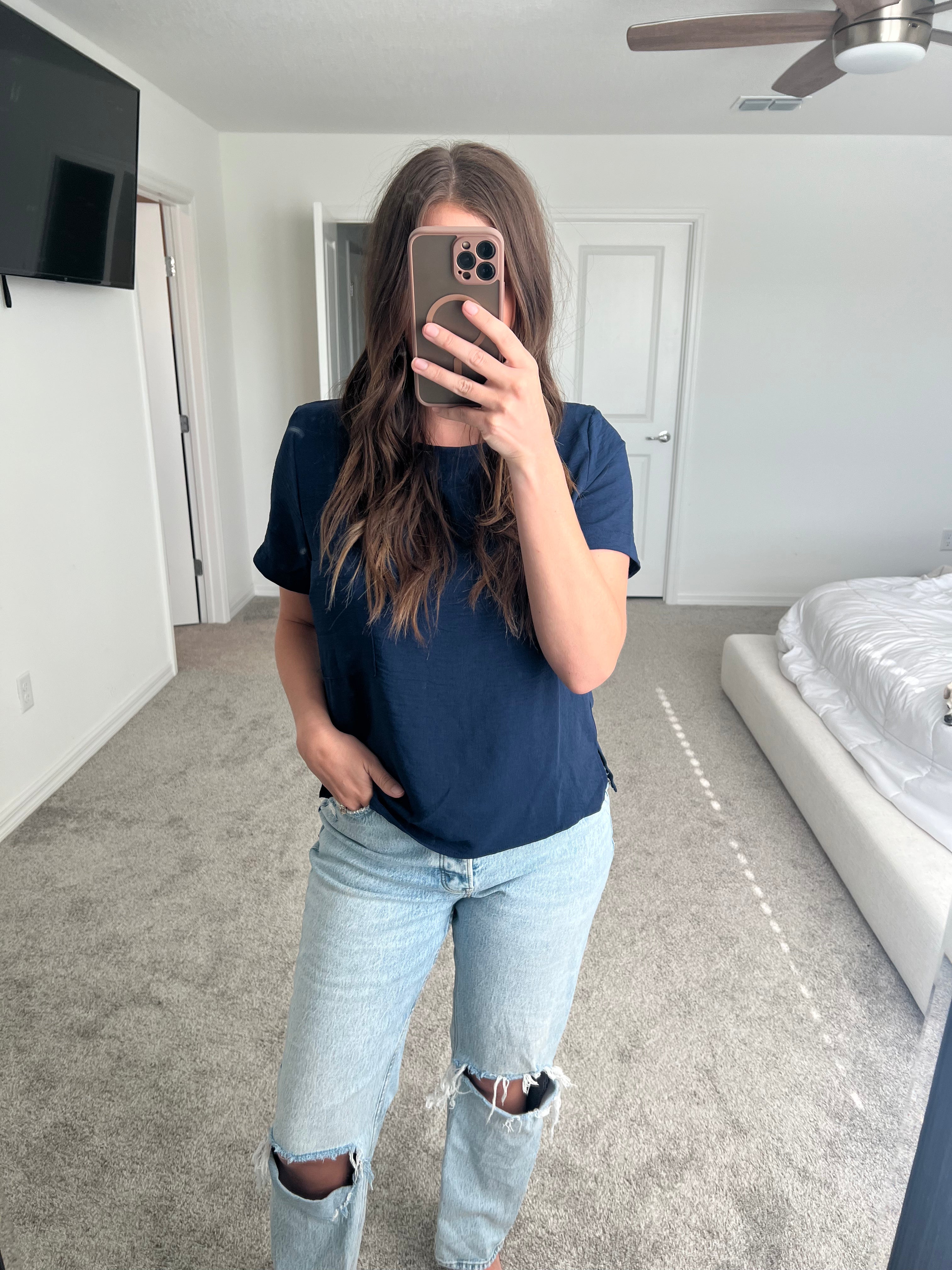 Amanda Tee - Navy