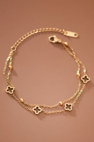 Clover Chain Bracelet