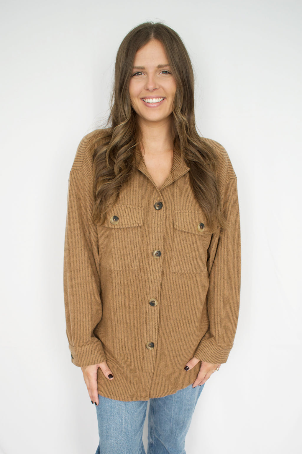 Laurel Shacket - Mocha