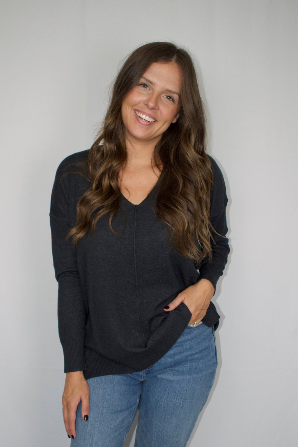 Stef Sweater Charcoal