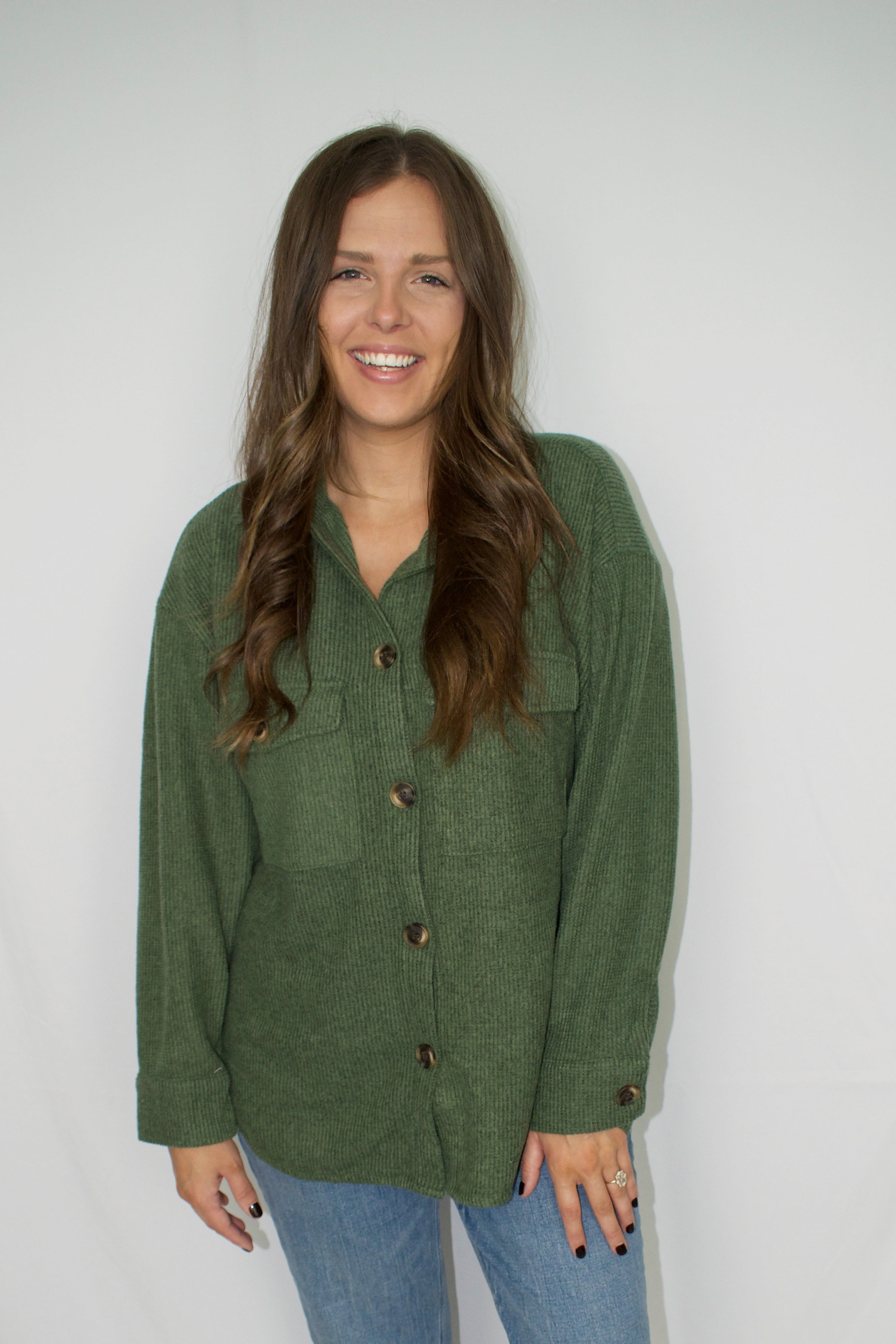 Lauren Shacket - Forest Green (Plus)