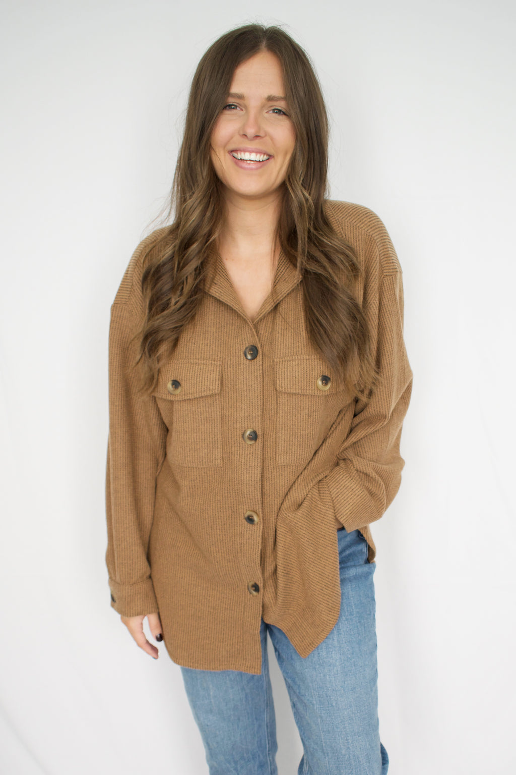 Laurel Shacket - Mocha