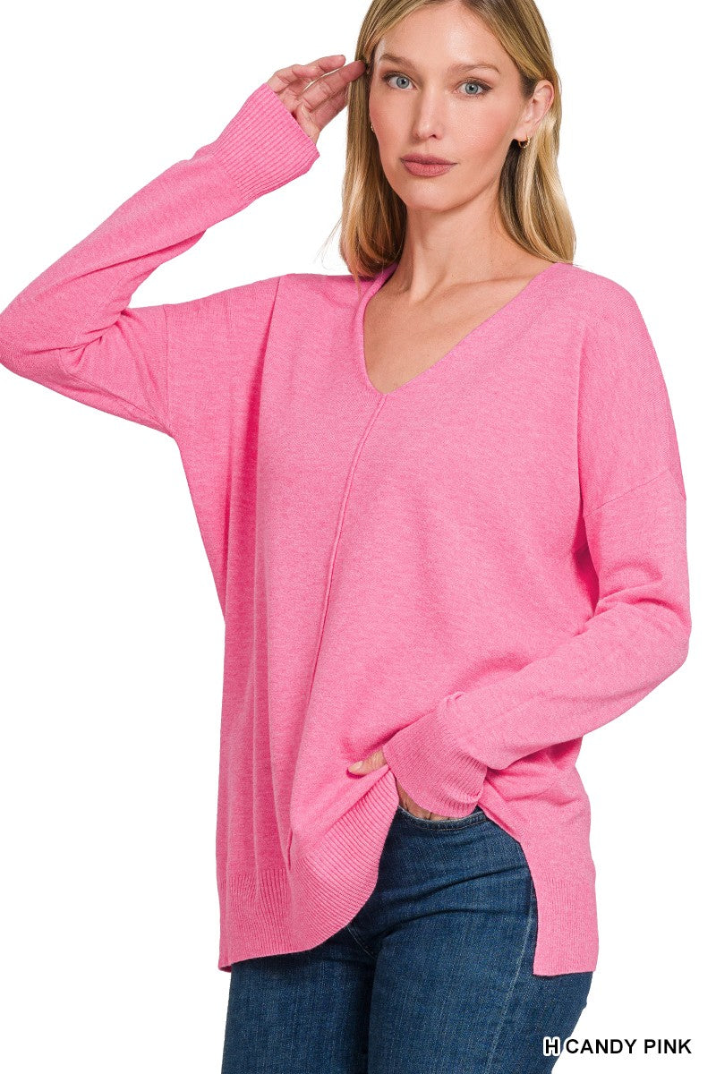 Stef Sweater - Candy Pink